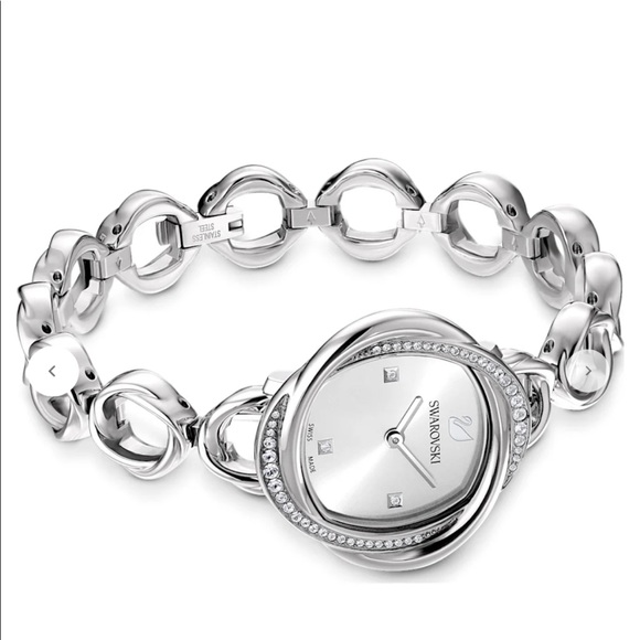 Swarovski Crystal Flower Watch